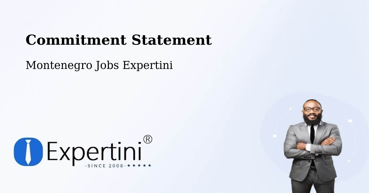 Corporate Commitment – Mojkovac - Montenegro Jobs Expertini